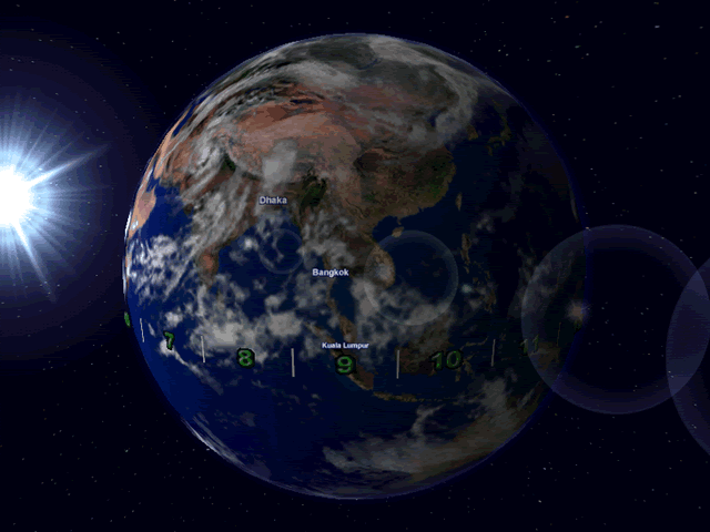 Windows 8 3D Earth Screensaver full