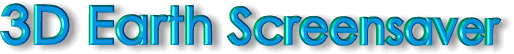 3D Earth Screensaver title