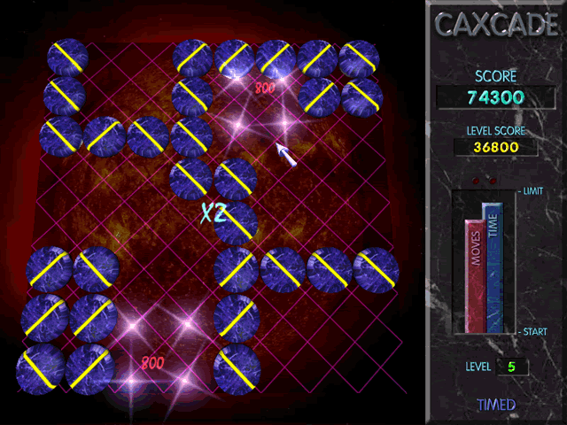 Caxcade screenshot