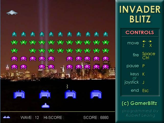 Invader Blitz screenshot